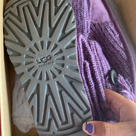 Purple Cardy Uggs π - Picture 4 of 5
